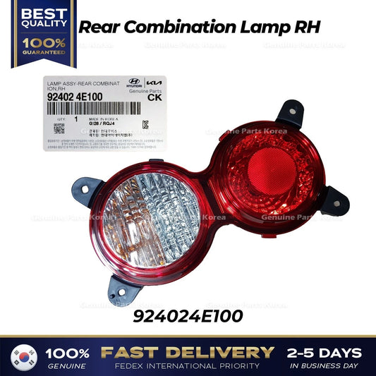 ⭐Genuine⭐ Rear Combination Lamp RH 924024E100 for Kia Bongo III