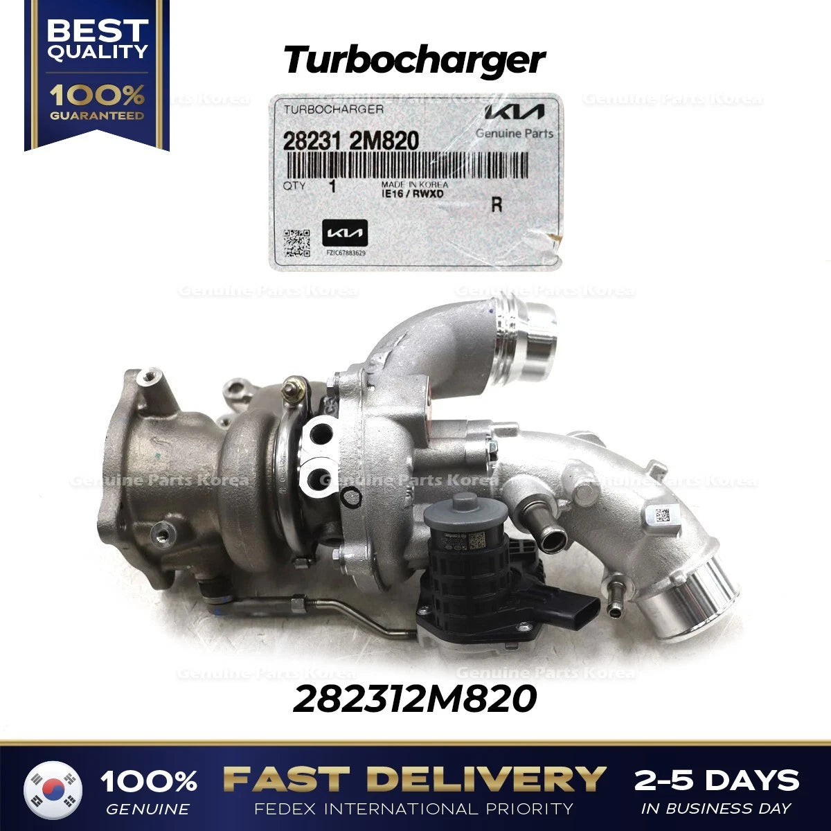 ⭐Genuine⭐ Turbocharger 282312M820 for Kia K5
