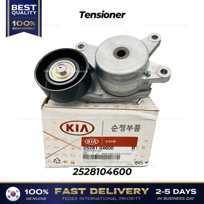Genuine Tensioner 2528104600 for Hyundai Accent Kia Rio Picanto