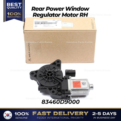 Genuine Rear Power Window Regulator Motor RH 83460D9000 for Kia Sportage