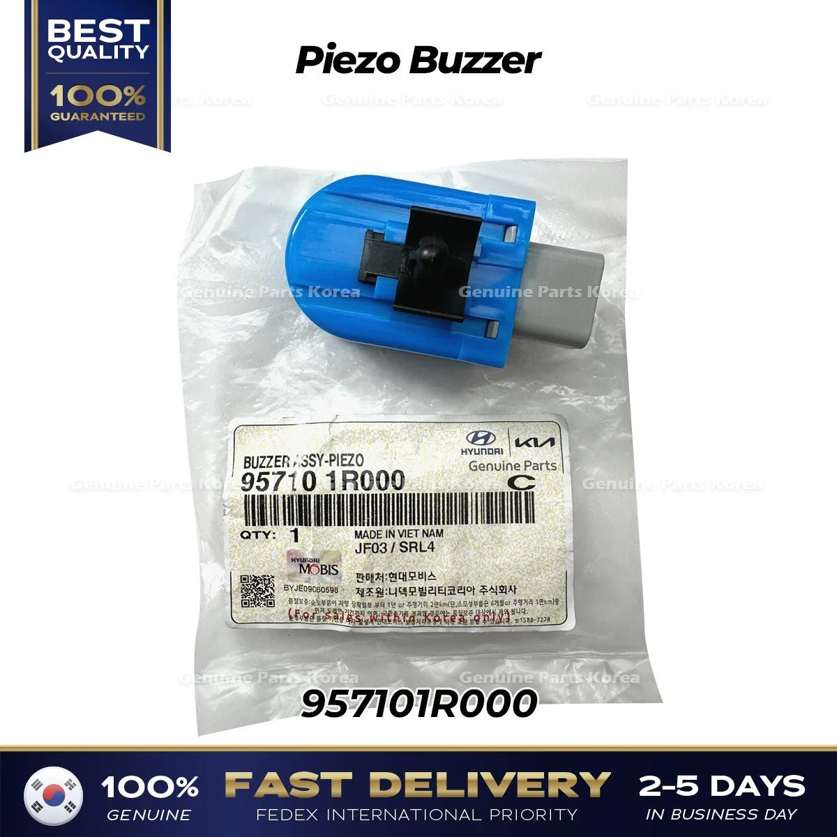 ⭐Genuine⭐ Piezo Buzzer 957101R000 for Hyundai Kia