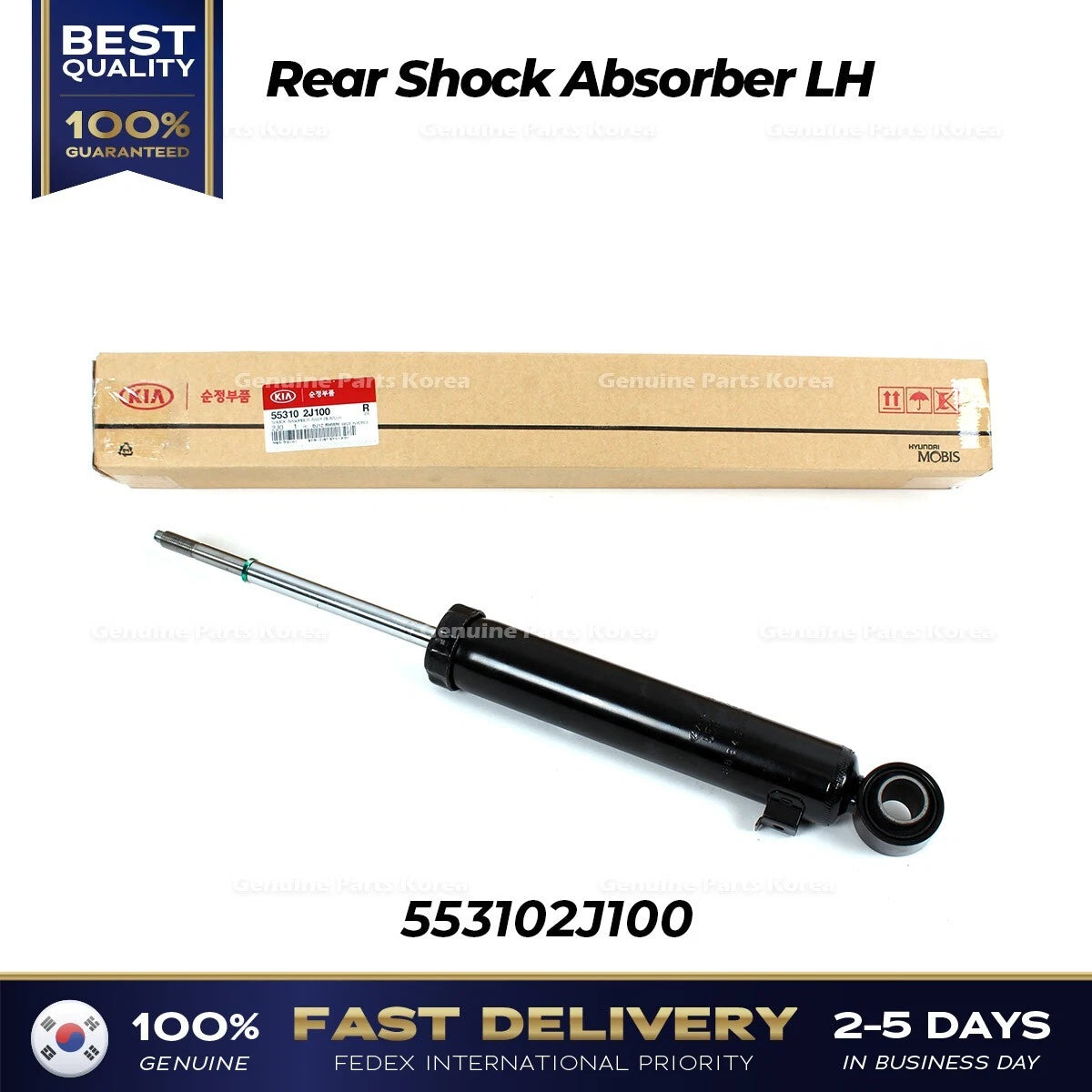 ⭐Genuine⭐ Rear Shock Absorber LH 553102J100 for Kia Borrego