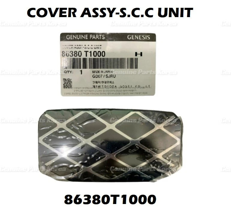 ⭐Genuine⭐ Front Grille Smart Cruise Sensor Cover Assy 86380T1000 for Genesis G80