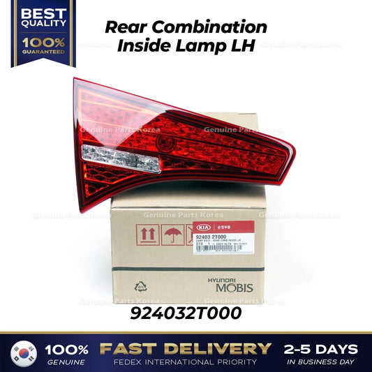 ⭐Genuine⭐ Rear Combination Inside Lamp LH 924032T000 for Kia Optima