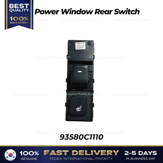⭐Genuine⭐ Power Window Rear Switch 93580C1110 for Hyundai Sonata Hybrid