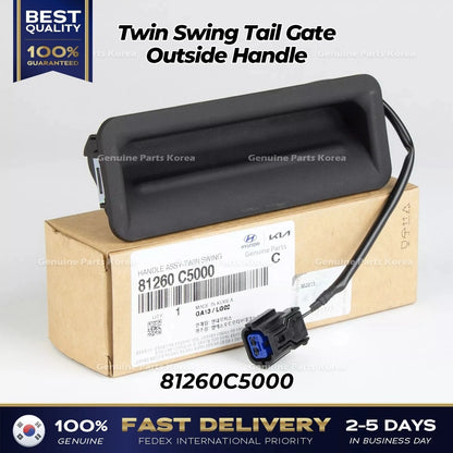 Genuine Twin Swing Tail Gate Outside Handle 81260C5000 for Kia Sorento