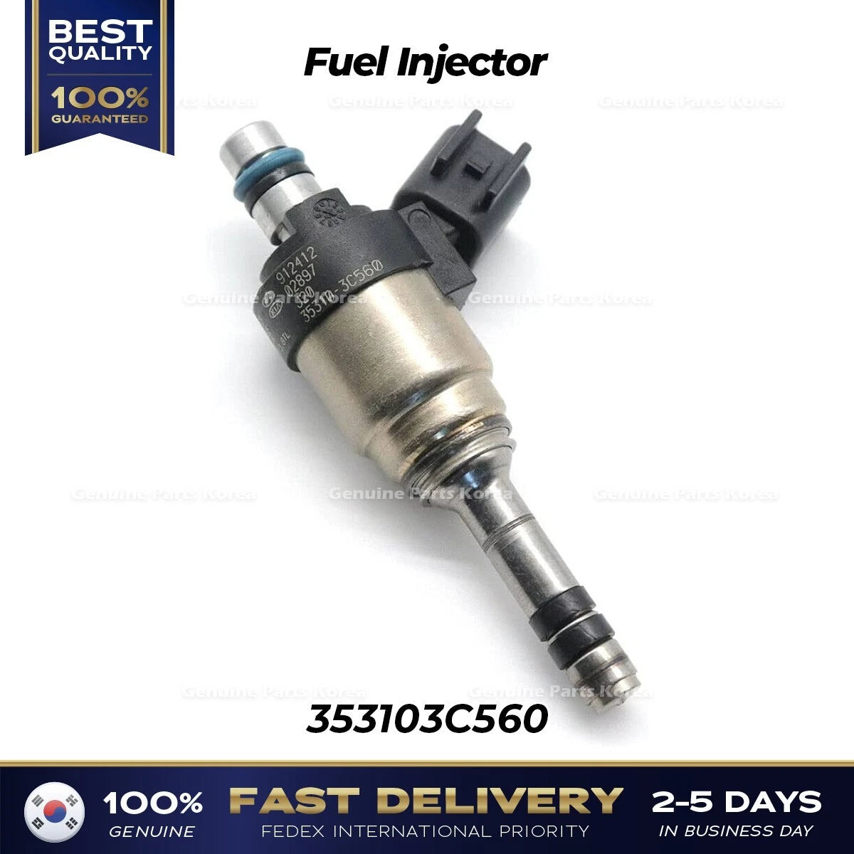 ⭐Genuine⭐ Fuel Injector 353103C560 for Hyundai Azera Genesis Kia Cadenza
