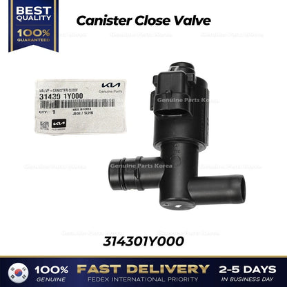 Genuine Canister Close Valve 314301Y000 for Hyundai Elantra Ioniq Kia Forte