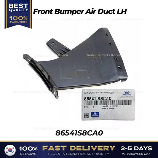 ⭐Genuine⭐ Front Bumper Air Duct LH 86541S8CA0 for Hyundai Palisade