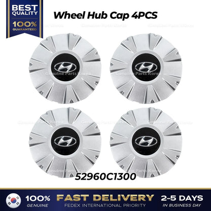 Genuine Wheel Hub Cap 4PCS 52960C1300 for Hyundai Sonata