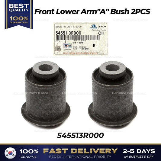 ⭐Genuine⭐ Front Lower Arm"A" Bush 2PCS 545513R000 for Hyundai Kia