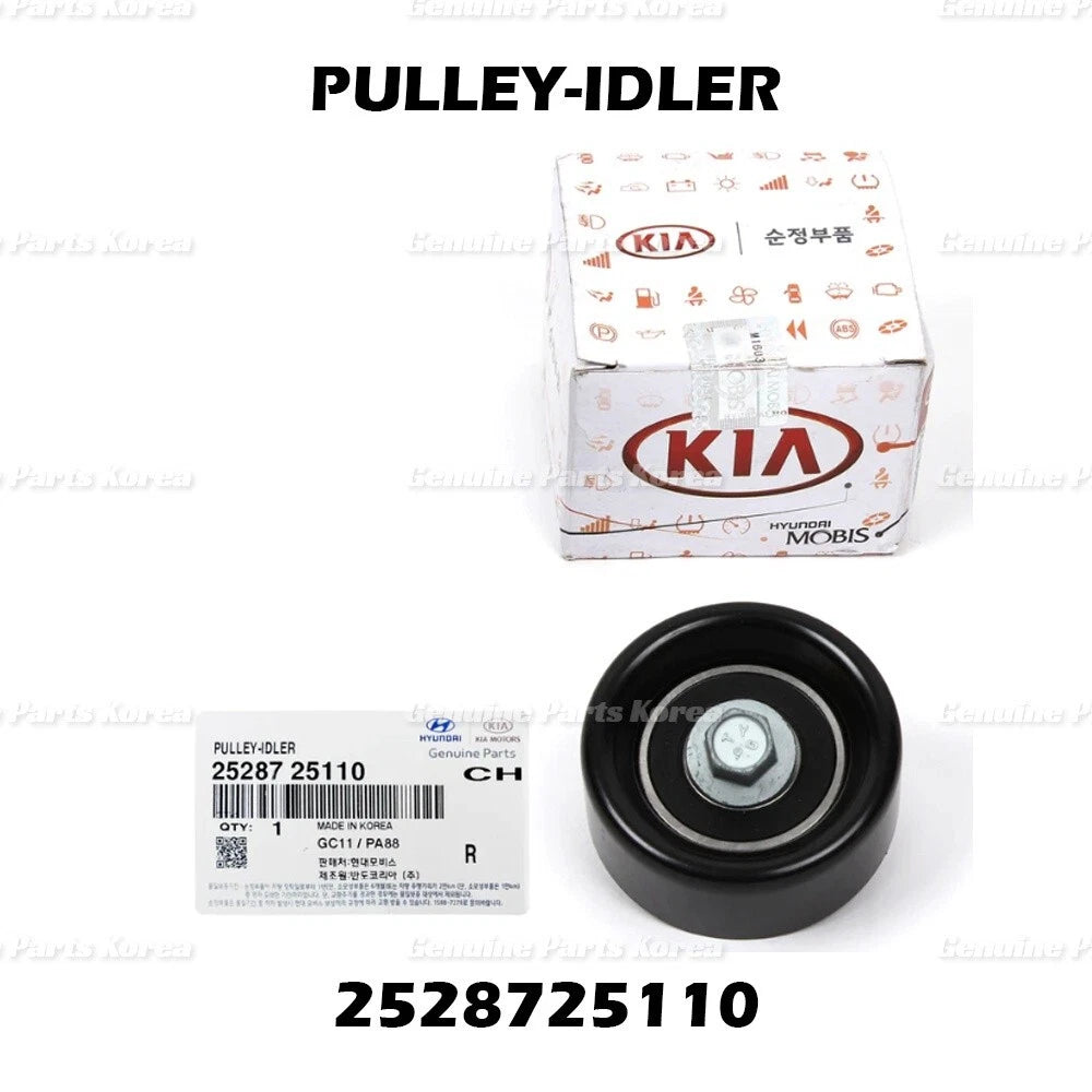 ⭐Genuine⭐ Belt Idler Pulley 2528725110 for Hyundai & Kia 2010 - 2017