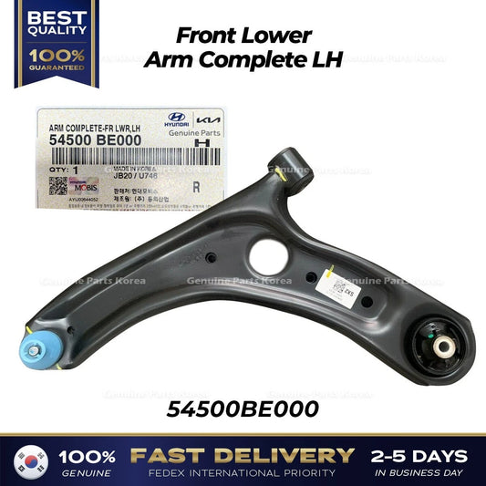 ⭐Genuine⭐ Front Lower Arm Complete LH 54500BE000 for Hyundai Kona