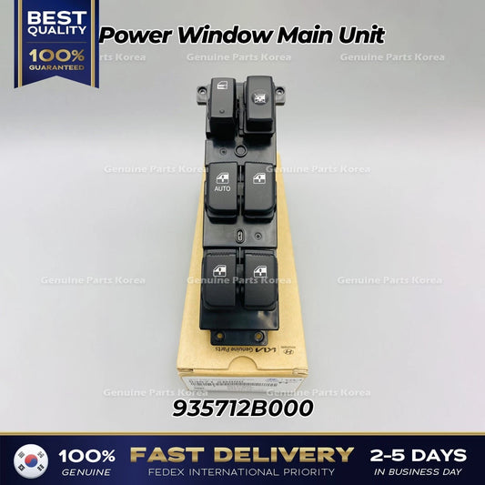 ⭐Genuine⭐ Power Window Main Unit 935712B000 for Hyundai Santa Fe