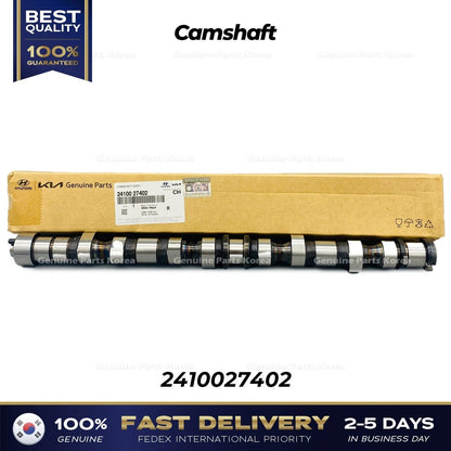 Genuine Camshaft 2410027402 for Hyundai Santa Fe Kia Carens