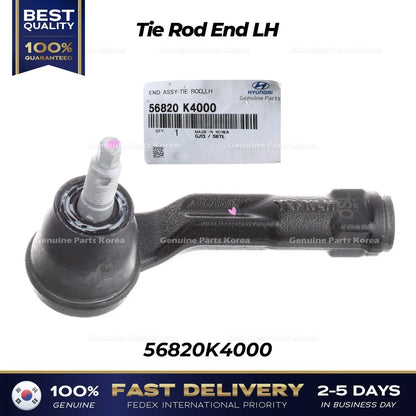 Genuine Tie Rod End LH 56820K4000 for Hyundai Ioniq Kona Kia Niro