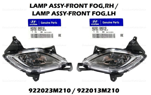 ⭐Genuine⭐ Fog Lamp Assy LH RH 2P 1set for Hyundai Genesis Sedan 2012-2014