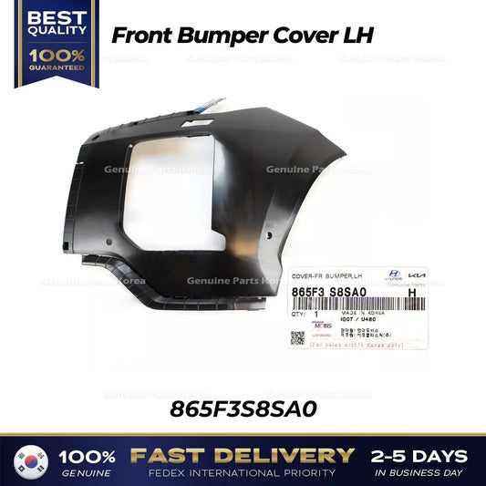 ⭐Genuine⭐ Front Bumper Cover LH 865F3S8SA0 for Hyundai Palisade