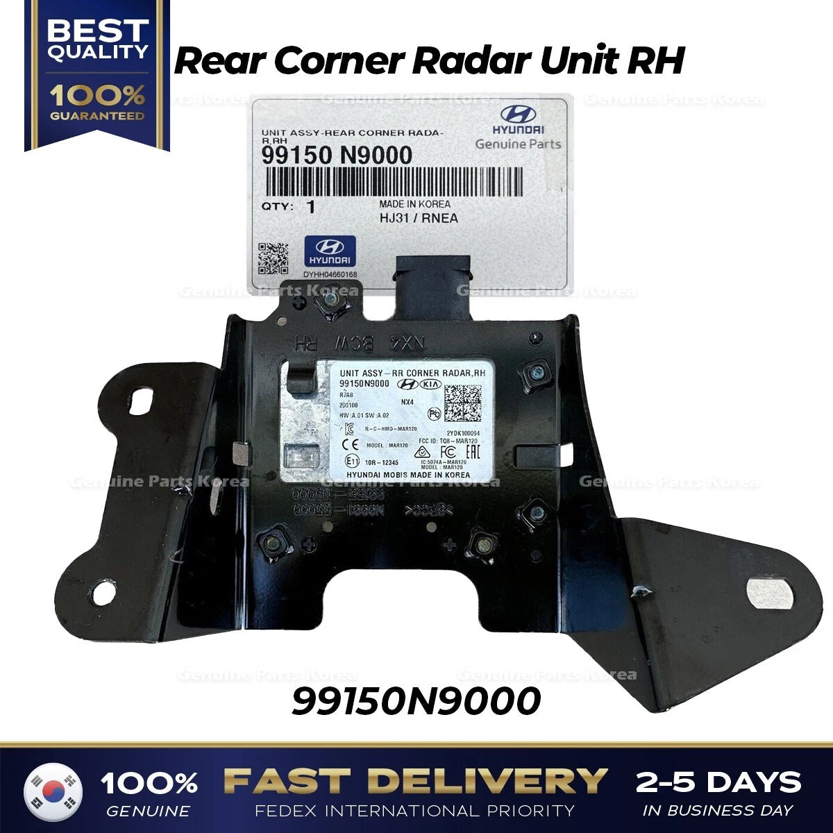 ⭐Genuine⭐ Rear Corner Radar Unit RH 99150N9000 for Hyundai Tuscon