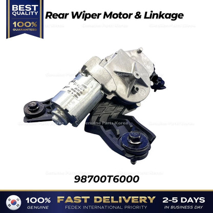 Genuine Rear Wiper Motor & Linkage 98700T6000 for Hyundai Genesis GV70 GV80