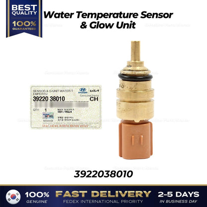 Genuine Water Temperature Sensor & Glow Unit 3922038010 for Hyundai Kia