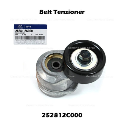 Genuine Belt Tensioner 252812C000 for Hyundai Genesis Coupe
