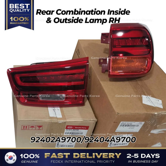 ⭐Genuine⭐ Rear Combination Inside & Outside Lamp RH for Kia Sedona