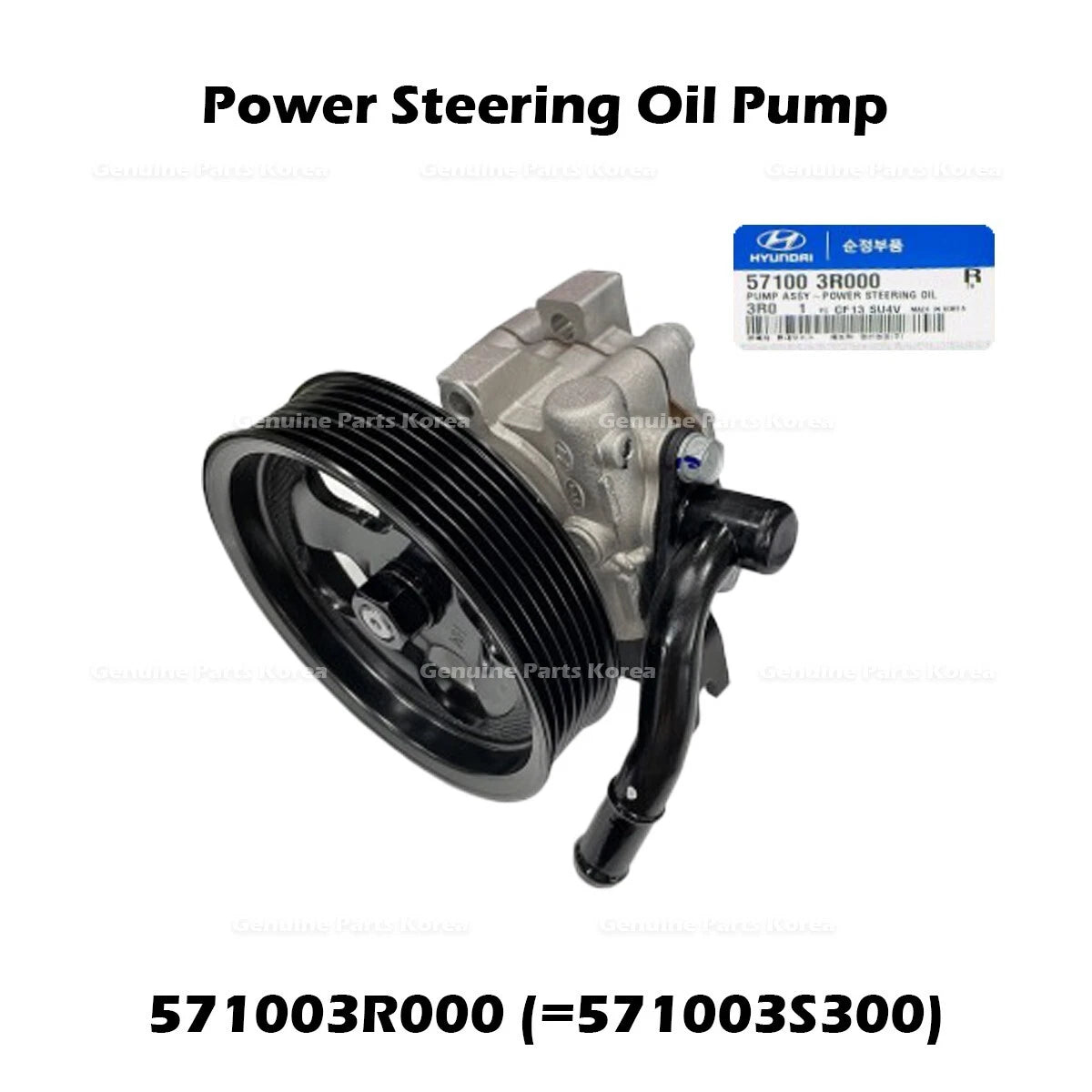 ⭐Genuine⭐ Power Steering Oil Pump 571003R000 571003S300 for Kia Cadenza