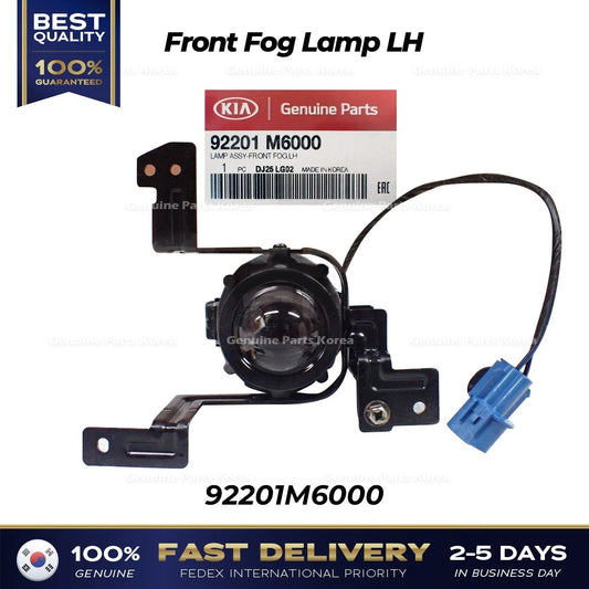 ⭐Genuine⭐ Front Fog Lamp LH 92201M6000 for Kia Cerato Forte