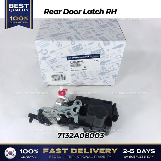 ⭐Genuine⭐ Rear Door Latch RH 7132A08003 for Ssangyong Rexton