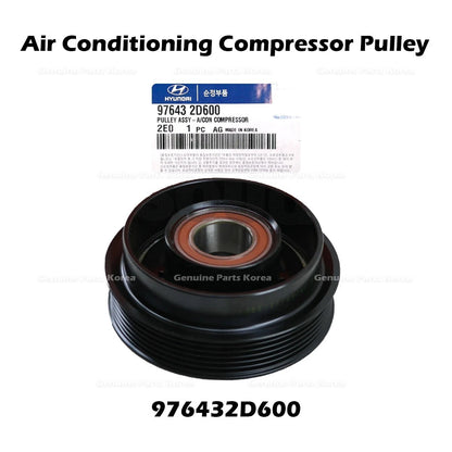 Genuine Air Conditioning Compressor Pulley 976432D600 for Hyundai Genesis