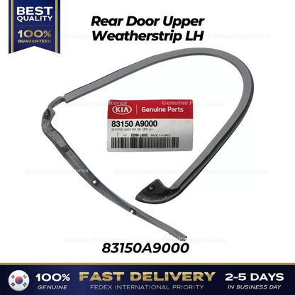 Genuine Rear Door Upper Weatherstrip LH 83150A9000 for Kia Sedona