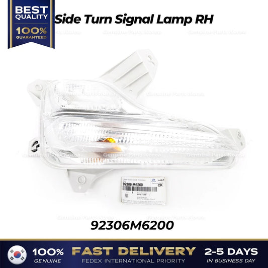 ⭐Genuine⭐ Side Turn Signal Lamp RH 92306M6200 for Kia Cerato