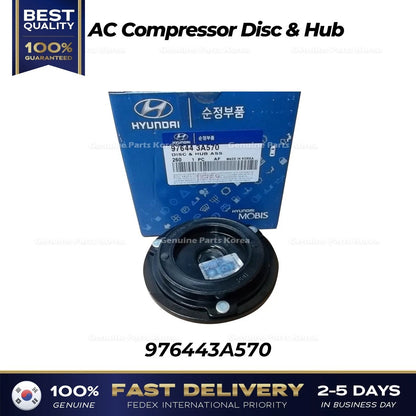 Genuine AC Compressor Disc & Hub 976443A570 for Hyundai Tucson Kia Sorento