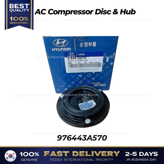 ⭐Genuine⭐ AC Compressor Disc & Hub 976443A570 for Hyundai Tucson Kia Sorento