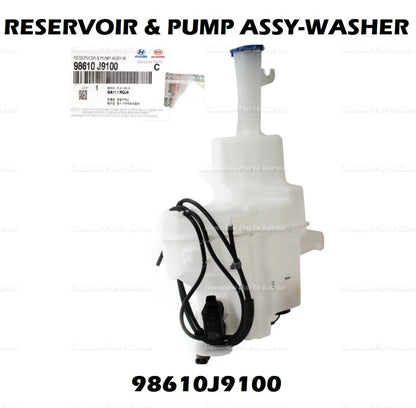 Genuine Wiper Washer Reservoir Tank 98610J9100 for Hyundai Kona 18-22
