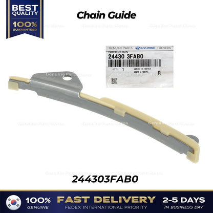 Genuine Chain Guide 244303FAB0 for Hyundai Genesis G80 G90