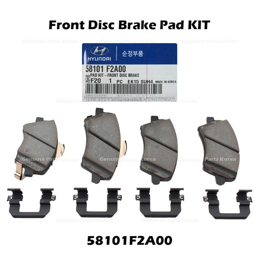 ⭐Genuine⭐ Front Disc Brake Pad KIT 58101F2A00 for Hyundai Elantra