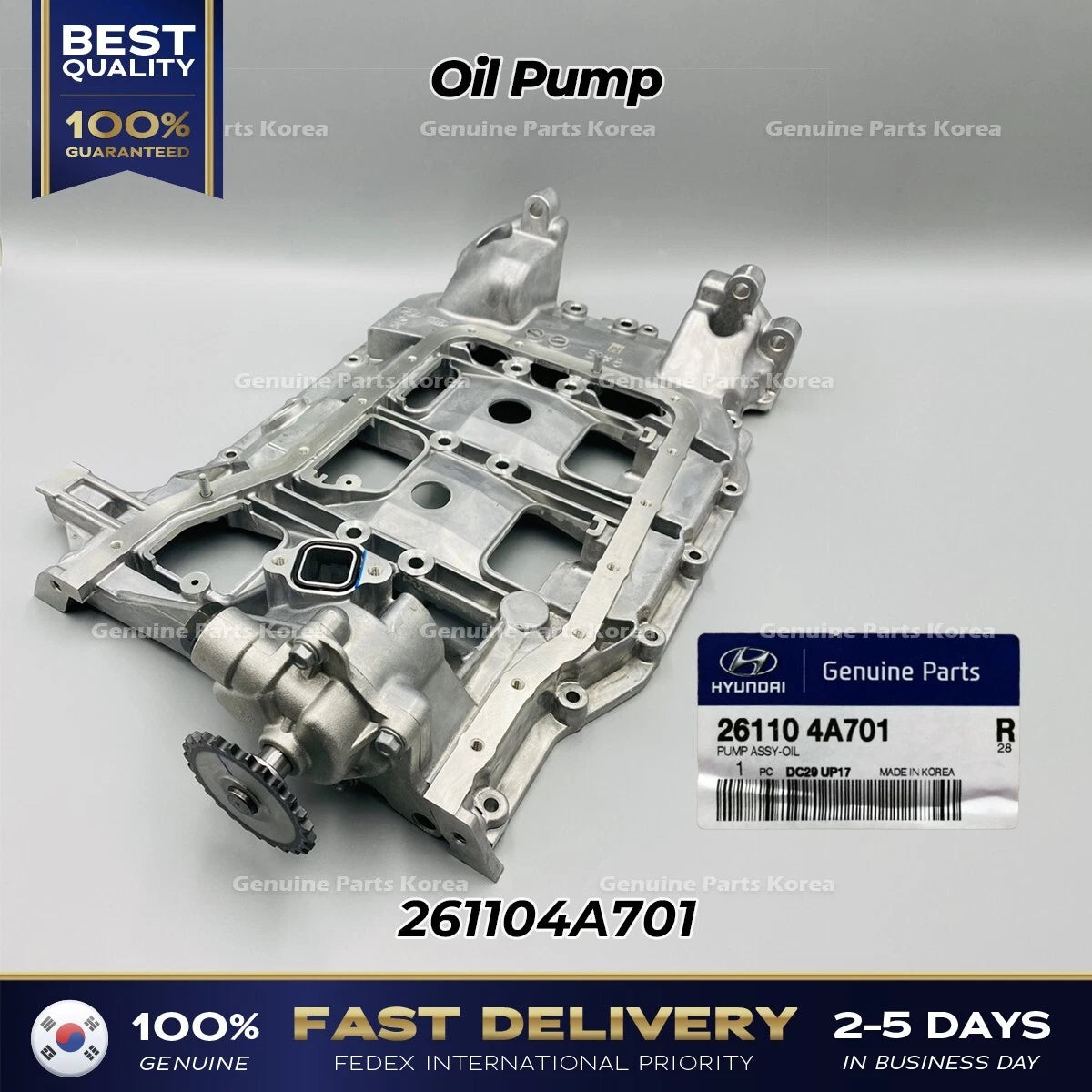 ⭐Genuine⭐ Oil Pump 261104A701 for Hyundai H1 Grand Starex