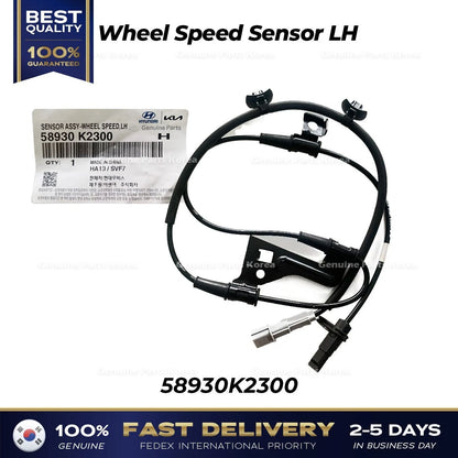 Genuine Wheel Speed Sensor LH 58930K2300 for Hyundai Venue