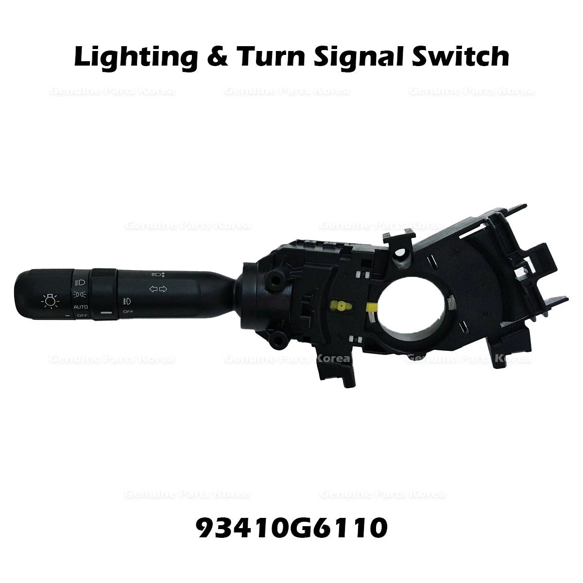 Genuine Lighting & Turn Signal Switch 93410G6110 for Hyundai Kona Kia Picanto