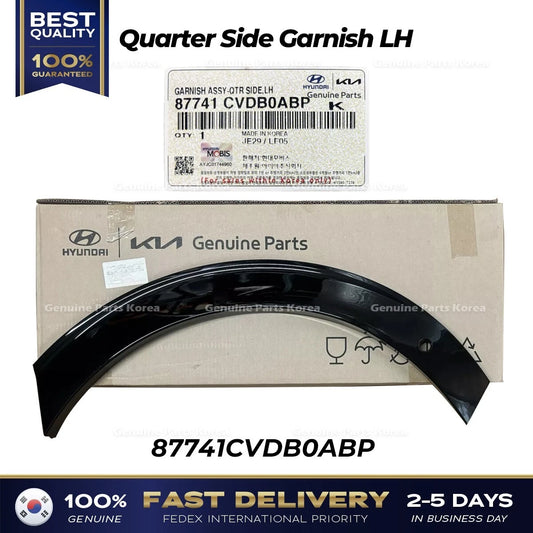 ⭐Genuine⭐ Quarter Side Garnish LH 87741CVDB0ABP for Kia EV6 GT