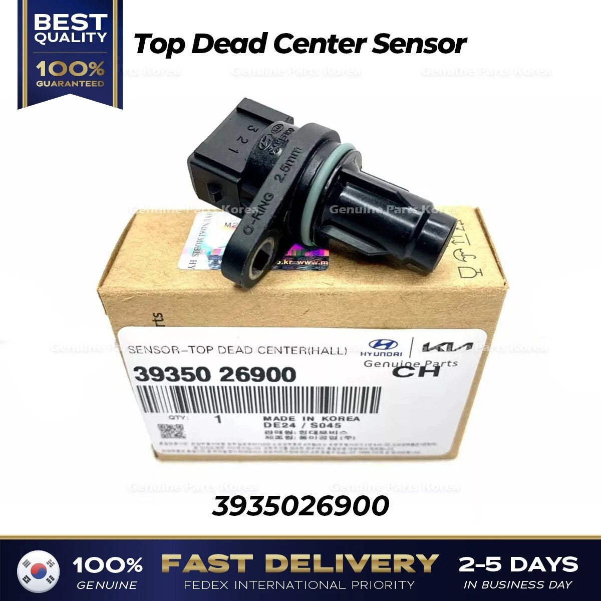 ⭐Genuine⭐ Top Dead Center Sensor 3935026900 for Hyundai Accent Kia Rio