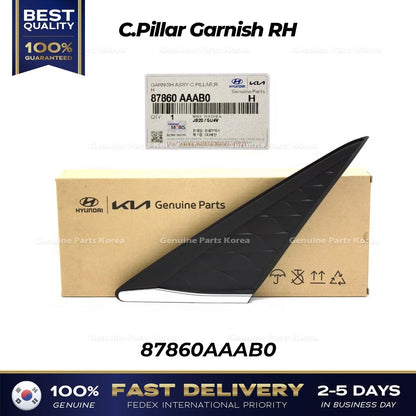 Genuine C.Pillar Garnish RH 87860AAAB0 for Hyundai Elantra