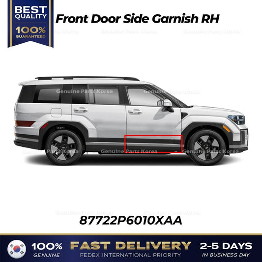 ⭐Genuine⭐ Front Door Side Garnish RH 87722P6010XAA for Hyundai Santa Fe