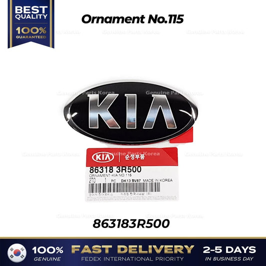 ⭐Genuine⭐ Ornament No.115 863183R500 for Kia Cadenza Forte Optima
