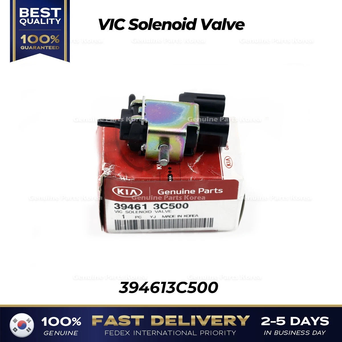 ⭐Genuine⭐ VIC Solenoid Valve 394613C500 for Hyundai Santa Fe Kia Sedona