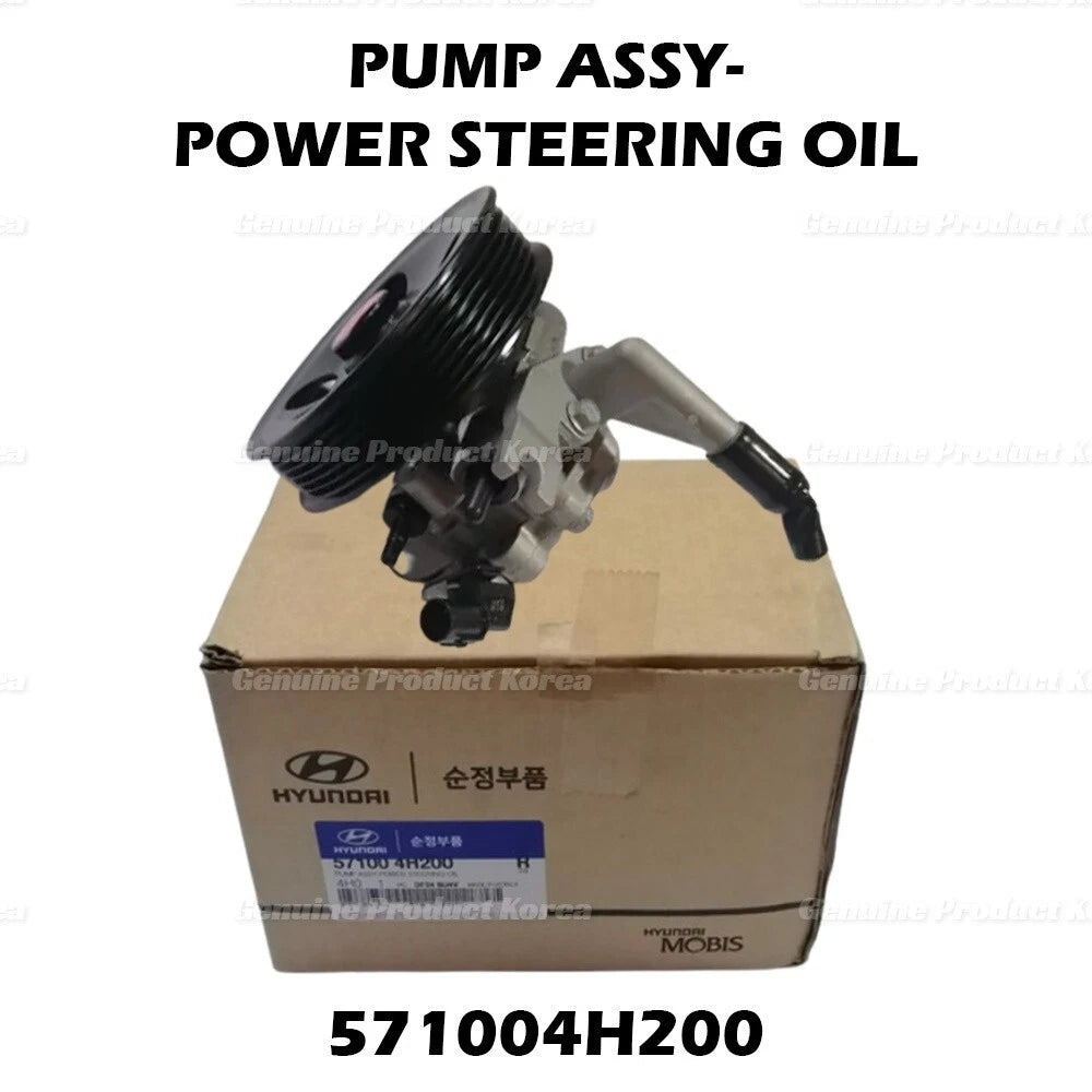 ⭐Genuine⭐ POWER STEERING OIL PUMP 571004H200 For Hyundai Grand Starex 07-22