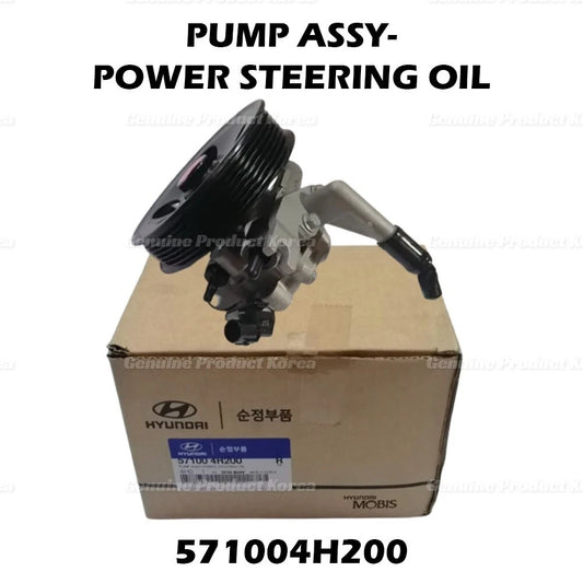 ⭐Genuine⭐ POWER STEERING OIL PUMP 571004H200 For Hyundai Grand Starex 07-22