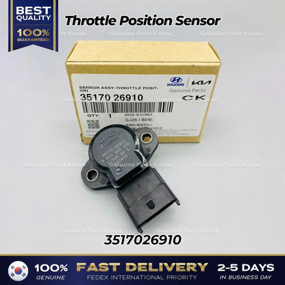 Genuine Throttle Position Sensor 3517026910 for Hyundai i10 Kia Soul